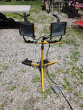 Two Spotlights on Adjustable Stand, WORKS