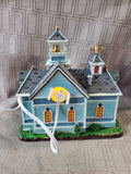 Coventry Cove "Parkside Elementary School" Lighted House WORKS (L)