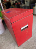 Red Metal 6-Drawer Tool Chest Full Of Tools