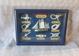 Marine Knots Shadow Box 3D Artwork