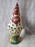 Heavy Resin Rooster Figurine