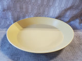 Fioriware Art Pottery Pale Yellow Shallow Bowl