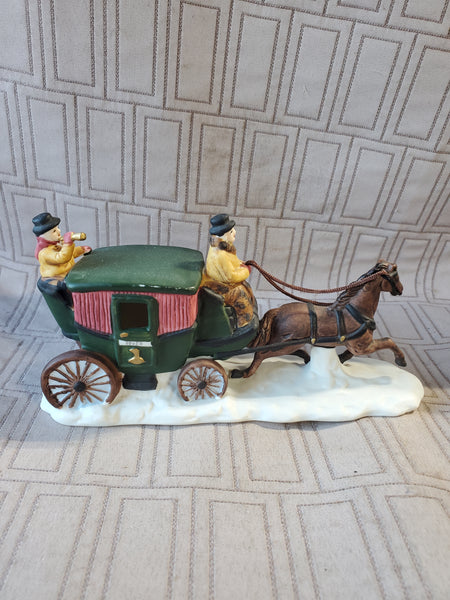 Dept 56 Heritage Village Horse Drawn Carriage Figurine