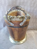 Metal and Wood Planter