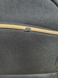 Nicole Miller New York Black and Cream Softside Rolling Suitcase