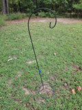 42" Freestanding Shepherds Hook Plant Stand (two available, priced separately)