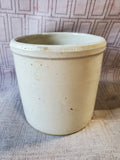 Small Glazed Pottery Crock