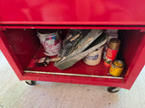 Craftsman 3-Drawer Rolling Tool Cart w/Some Items in Drawers