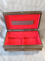 Vintage Wooden Jewelry Box