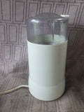 Mr. Coffee White Coffee Grinder WORKS
