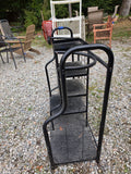Black Metal Golf Organizer Unit