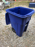 Toter 48 Gal Wheeled Trach/Recycling Can