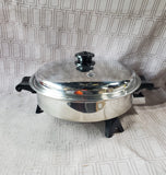 Saladmaster Stainless Steel Automatic Skillet WORKS