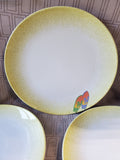 Set of 6 Melamine Beach Themed Dinner Plates and Bowls