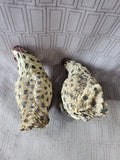 Pair of Young's Inc. Resin Chicken Figurines (A)