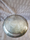 Silverplate Round Tray