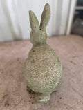 Cement Sitting Bunny Garden Statue