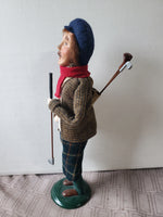 (I) Byers' Choice Carolers "Golfer" Figurine