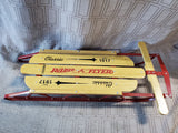 Miniature Radio Flyer Sled Figurine