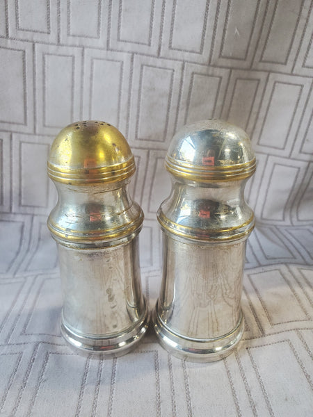 Metal Salt and Pepper Shakers