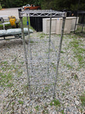 5-Tier Chrome Wire Shelving Unit