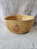 Vintage Native American Folk Art Woven Basket
