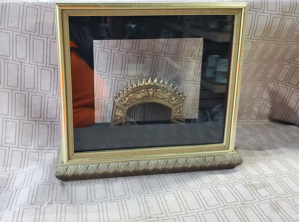 Framed Asian Inspired Ceremonial Hair Comb