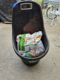 Easy Go Multi Purpose Cart + Partial Bags of Soil Conditioner and Brown Mulch