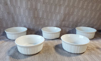 Set of 16 Oz Small Corning Ware French Round Baking Dishes