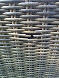 Pair of Broyhill All Weather Wicker Swivel/Rocking Chairs