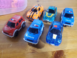 Bin of Magic Track Toy Tracks with 6 Cars