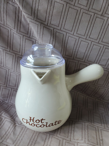 Ceramic Hot Chocolate Pot