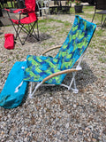 Mainstays Soft Arm Low Beach Chair w/ Carry Bag (two available, priced separately)