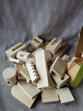 Treehaus Wood Shoppe Solid Wood Castle Blocks