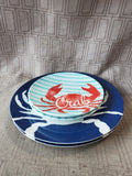 Assorted Lot of Melamine Crab Plates