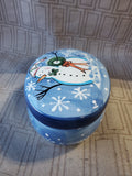 Pacific Rim Ceramic Snowman Trinket Box