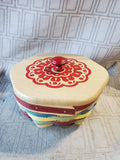 Longaberger Small Multi-Colored Basket