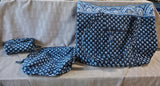 Vera Bradley "Nantucket Navy" Pattern Bag Lot