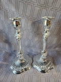 Pair of Silverplate Candlesticks