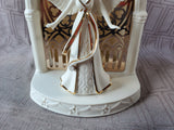 Lenox Illuminations "Lit Angel Scene" Figurine WORKS