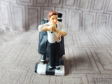 Department 56 Dickens' Village "The Strange Case of Dr. Jekyll & Mr. Hyde" 2 Piece Figurine Set