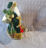 Lighted Santa Tree Topper WORKS