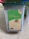 Bird Seed, Seed Dispenser and Storage Tub