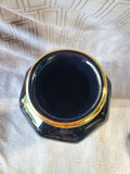 Greek Hand Painted Octagonal Vase