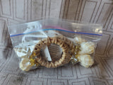 Set of 4 Leila's Linens Seashell Napkin Rings