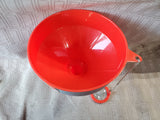 King Kooker Heavy Duty 8" Plastic Oil Funnel with Mesh Filter