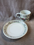 Portmeirion "Variations" Coffee Mug and Saucer Set