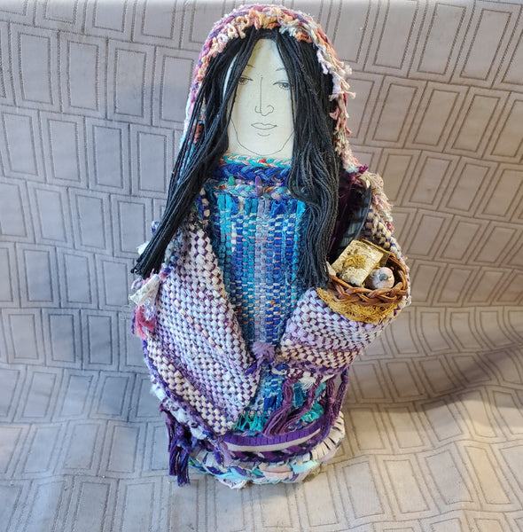 Native American Doll Doorstop