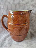 Barrel Pottery Jug