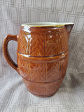 Barrel Pottery Jug